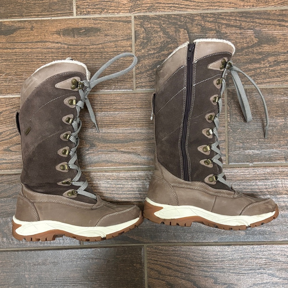 Kodiak Brown and Tan Winter Boots